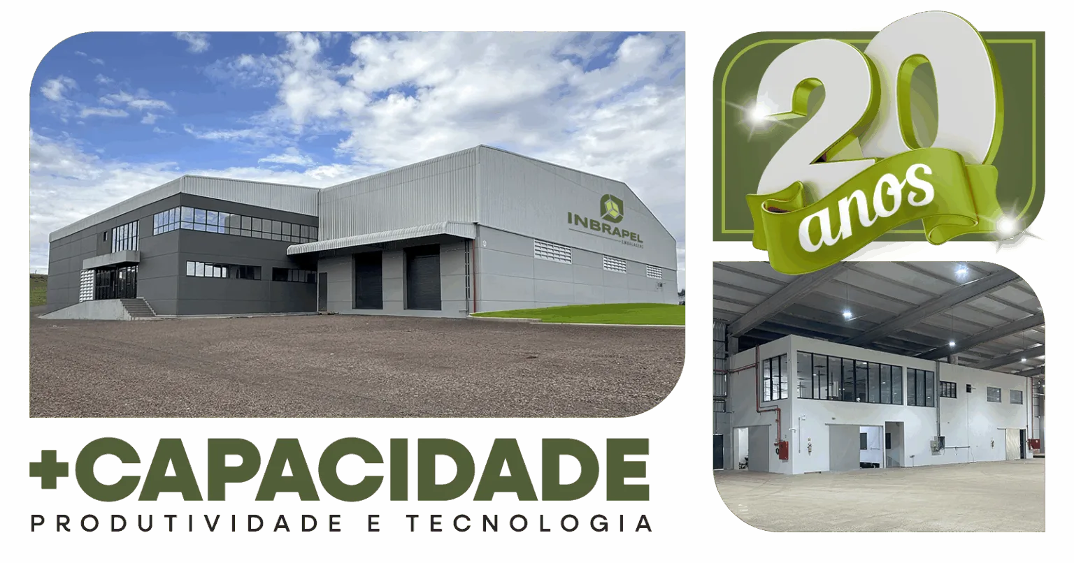 Fábrica moderna da Inbrapel