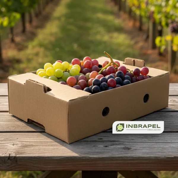Caixa pra uva ou outro tipo de frutas