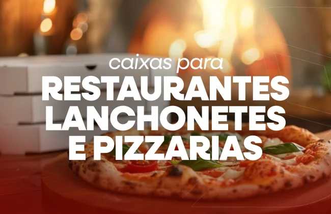 CAIXAS PARA RESTAURANTES LACHONETES E PIZZARIAS