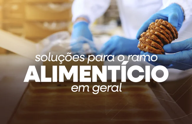 SOLUÇÕES PARA ALIMENTÍCIO